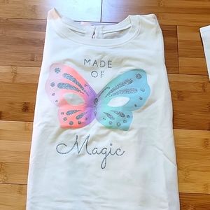 NWT long sleeve T-Shirt girls size 10/12